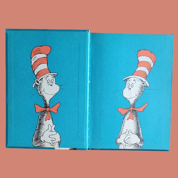 Vintage 1985 Dr. Seuss' :the Cat in The Hat" Hardcover Children's Book - Picture 2 of 7